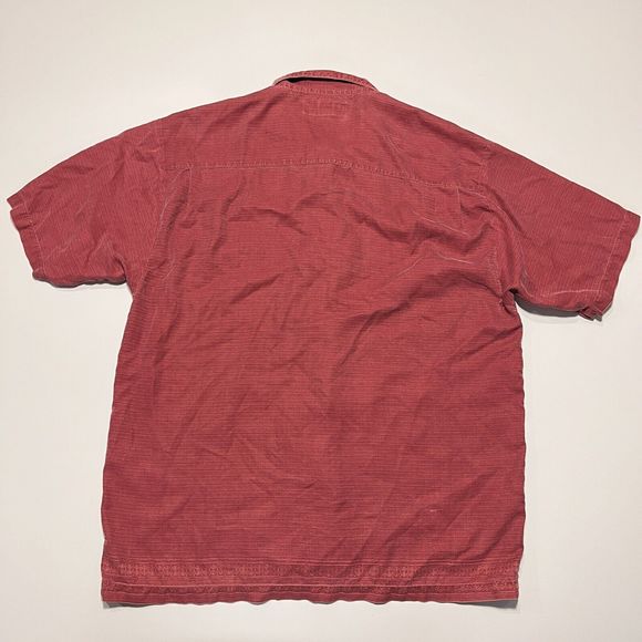Tommy Bahama 100% Silk Button Down Shirt Size 2XL Hawaiian Vintage Short sleeve - Picture 2 of 9